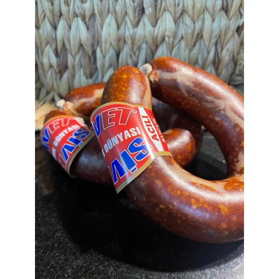 Acılı Dövme Sucuk 1 Kilogram