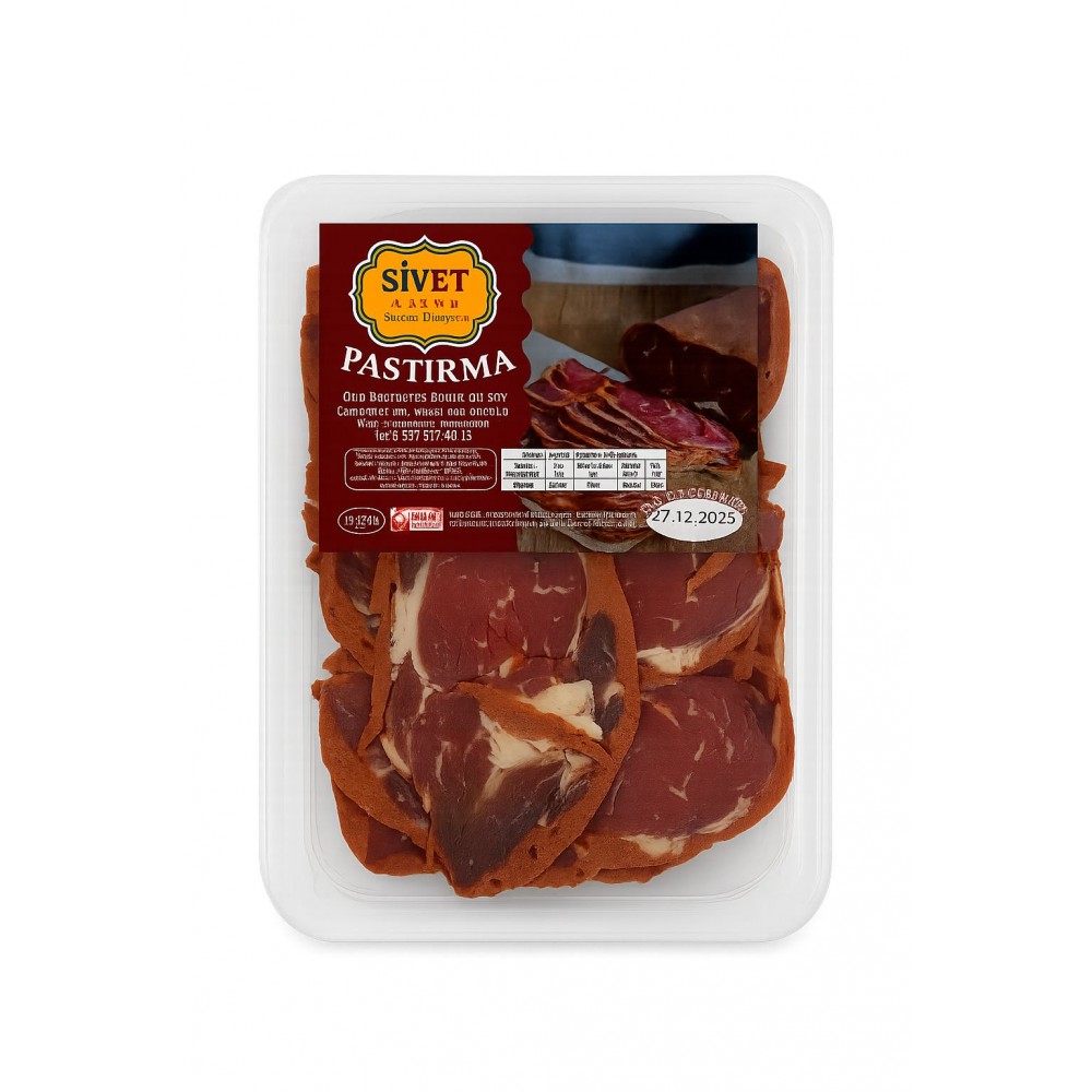 Çemenli Pastırma 100 gr. Çemenli Pastırma 100 gr.