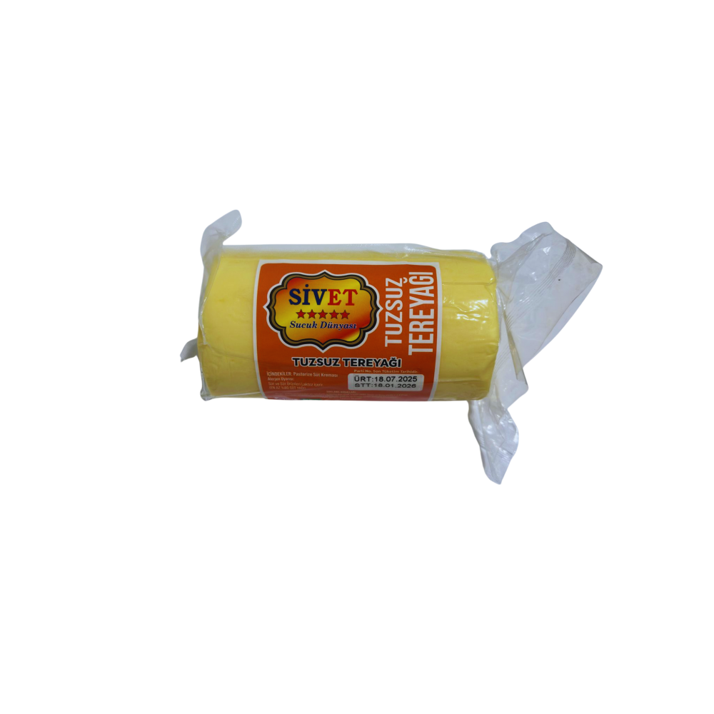 Tereyağı Tuzsuz 500gr. Tereyağı Tuzsuz 500gr.
