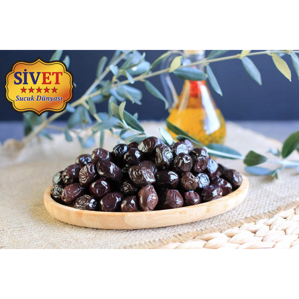 Siyah Zeytin Jumbo 0,5 kg